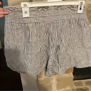Target brand beachy stripe shorts